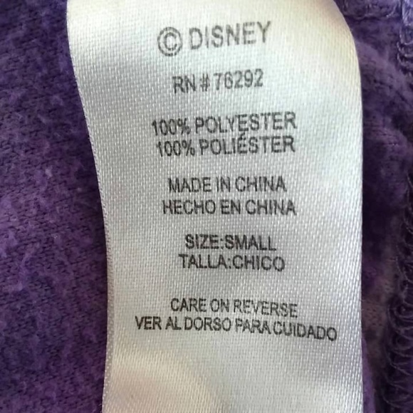 Disney Eeyore Purple Happiness is Overrated Pajama Set Ladies Small - Picture 8 of 8